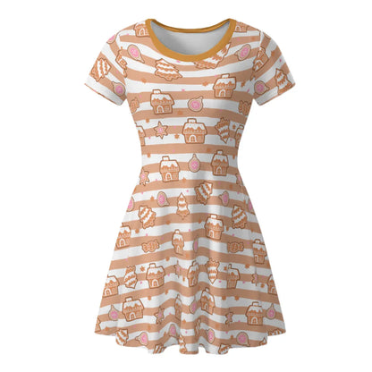 Gingerbread Cutie Play Dress - Puppy's Aesthetics