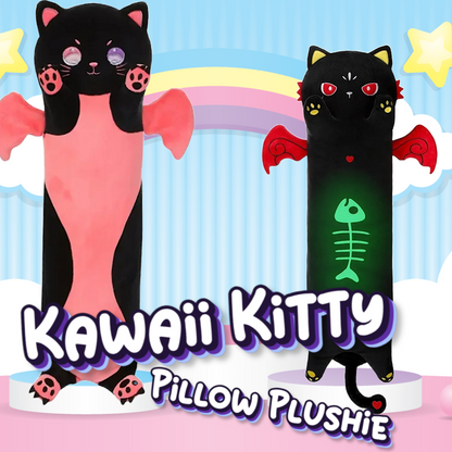 Kawaii Kitty Pillow Plushie  (Colors)