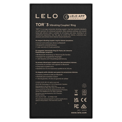 Lelo Tor 3-Base Blue