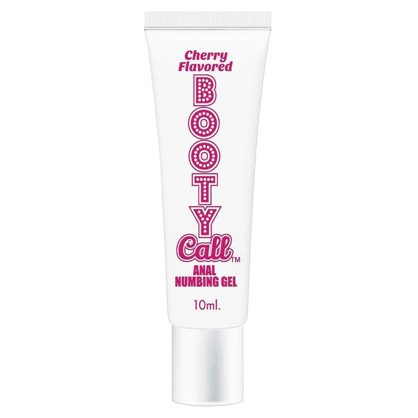 BootyCall Anal Numbing Gel-Cherry 10ml Fishbowl of 65pcs