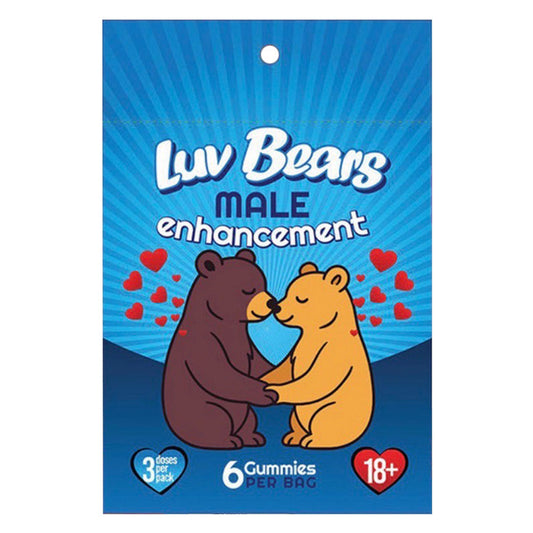 USA Only - Luv Bear Gummy For Him Display of 20