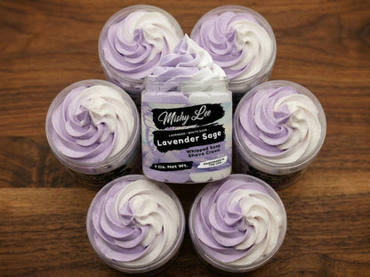 Lavender Sage Whipped Soap and Shave Cream