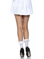 Sweet Butterfly Net Anklet Socks