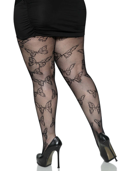 Butterfly Fishnet Tights
