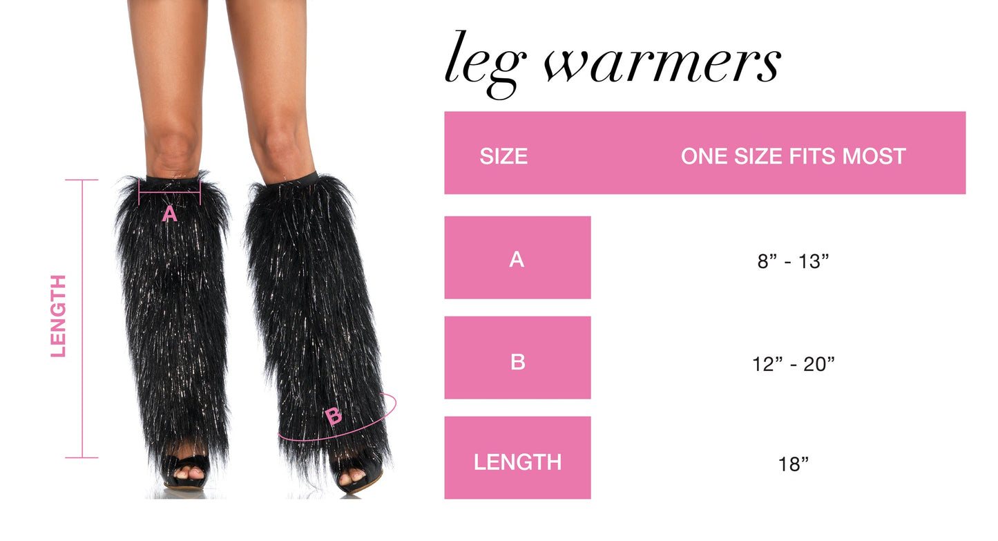 Kira Furry Leg Warmers (Colors)