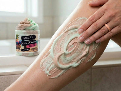 Coconut Beach Whipped Soap and Shave Cream