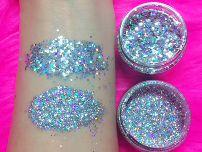 LiTT !! HOLOGRAPHIC Glamdoll Glitter (Fine/Chunky/Jumbo)