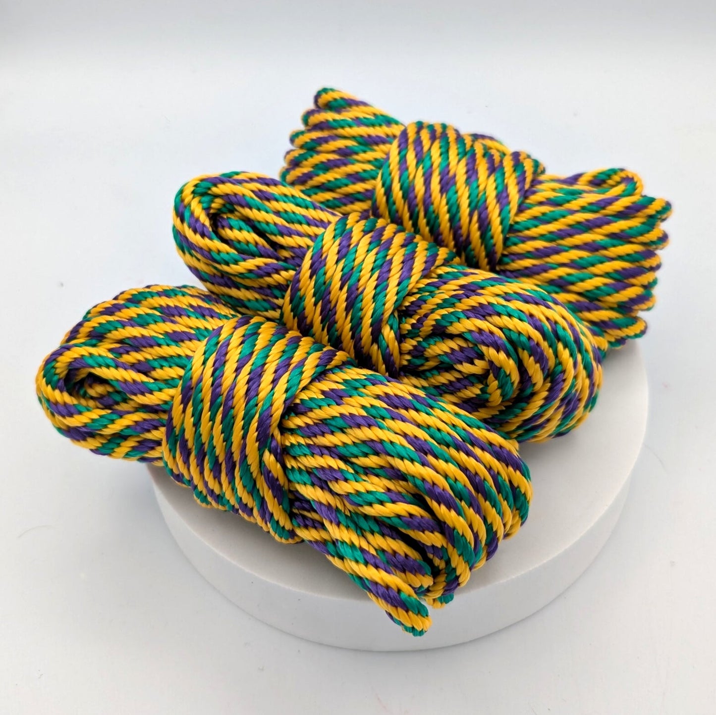 Color of the Month Special July!  1/4" – 6mm – Malibu Power Couple – Solid Braid MFP Bondage Rope CoTM