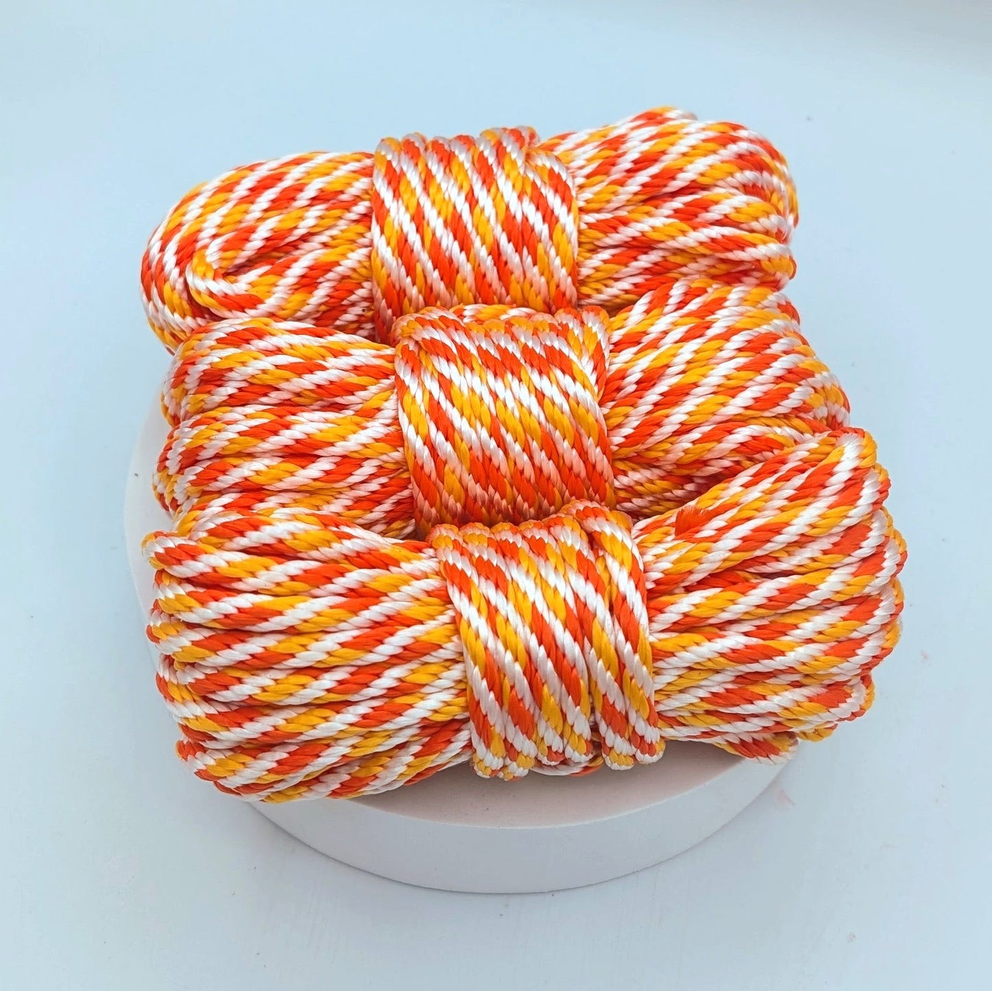 Color of the Month Special July!  1/4" – 6mm – Malibu Power Couple – Solid Braid MFP Bondage Rope CoTM