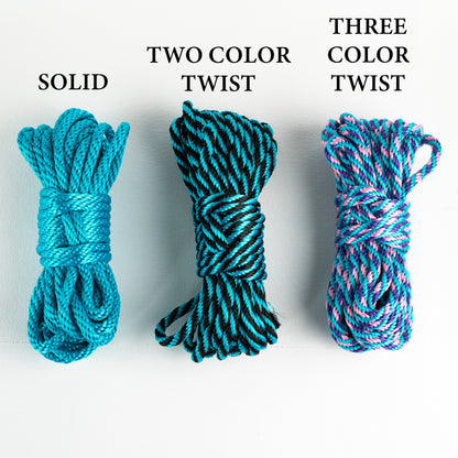 Beginners Rope Bondage Kit (3x30ft + Shears!) - 6mm - 1/4" MFP