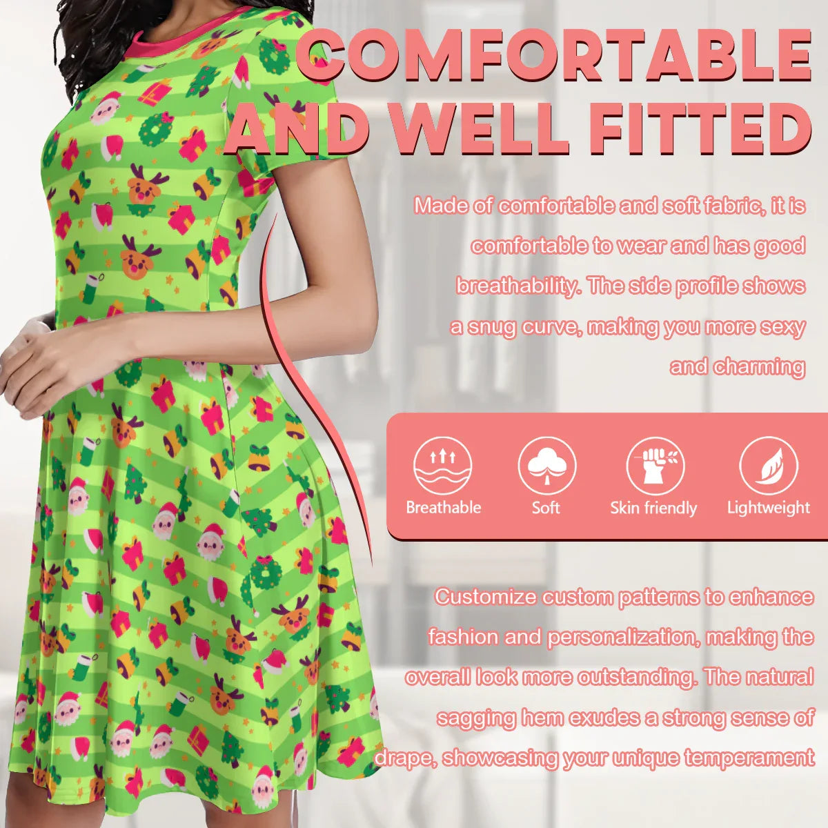 Jolly Jammies Play Dress - Puppy's Aesthetics