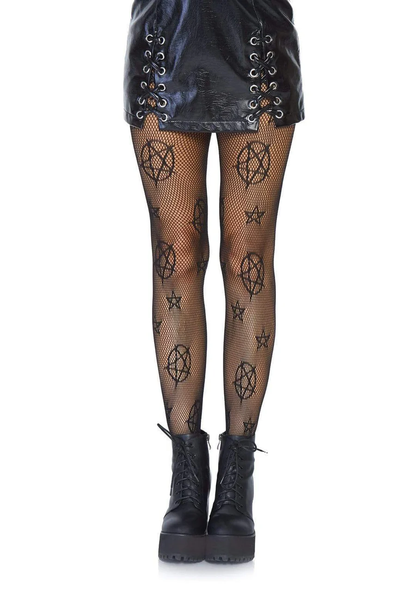 USA Only - Occult Net Tights Black (OS)