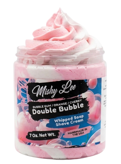 Double Bubble Whipped Soap and Shave Cream