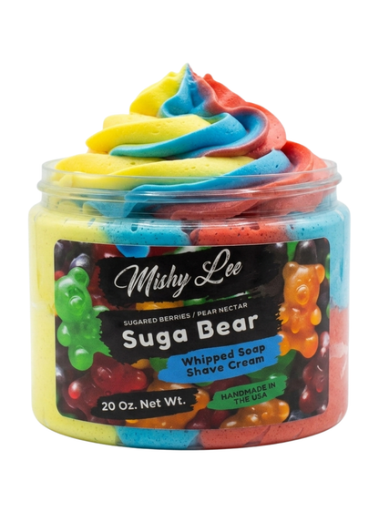 Suga Bear Whipped Soap and Shave Cream