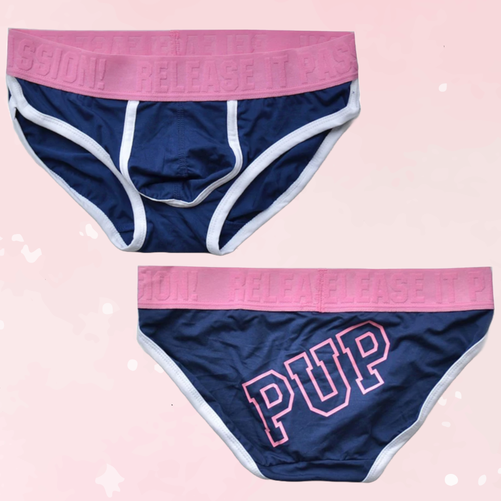 Playful Pup Briefs (Colors)