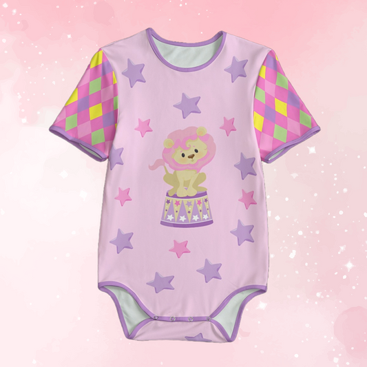 Lion Pastel Circus Adult Unisex Onesie