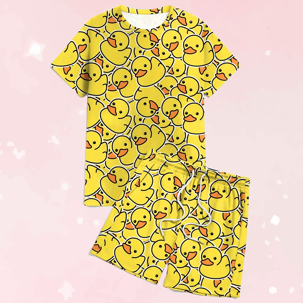 Lil Rubber Duckies Unisex Shorts Set