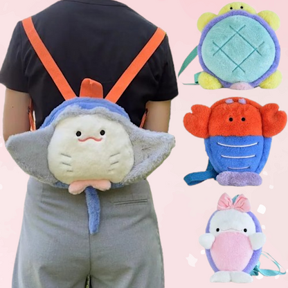 Sea Stuffie Buddy Backpacks