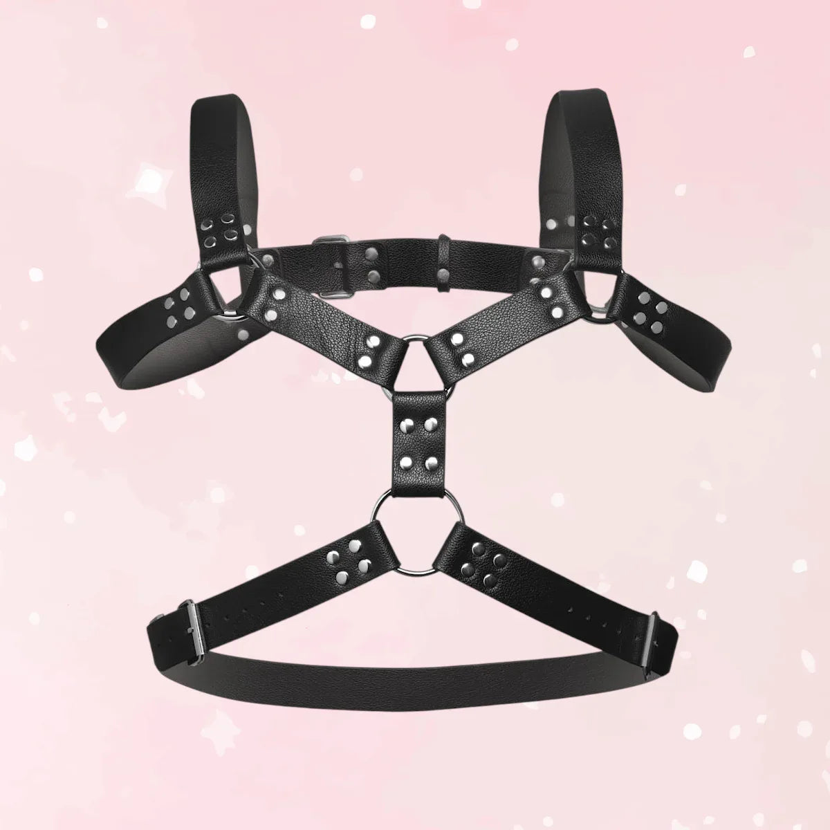6 O-Ring Chest Harness - Puppy's Aesthetics