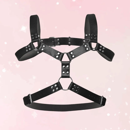6 O-Ring Chest Harness - Puppy's Aesthetics