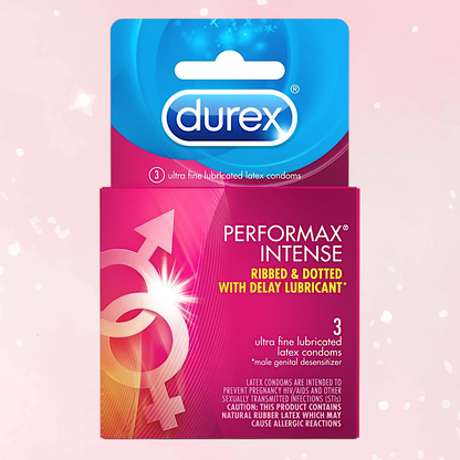 Performax Intense Ribbed Condoms