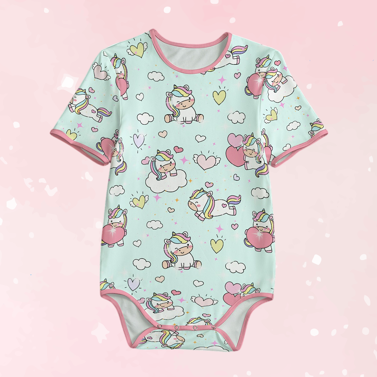 Pretty Unicorns Adult Unisex CuddleSuit