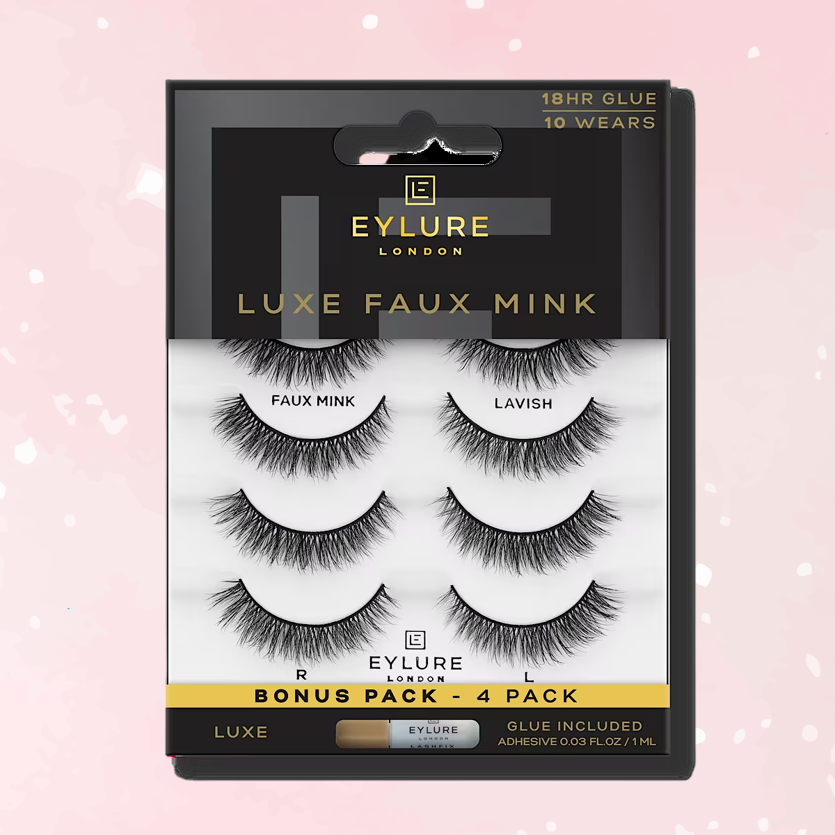 Faux Mink Royal False Eyelashes 4ct