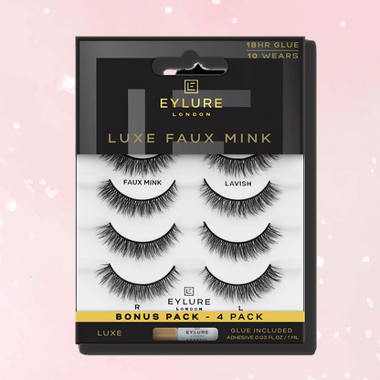 Faux Mink Royal False Eyelashes 4ct