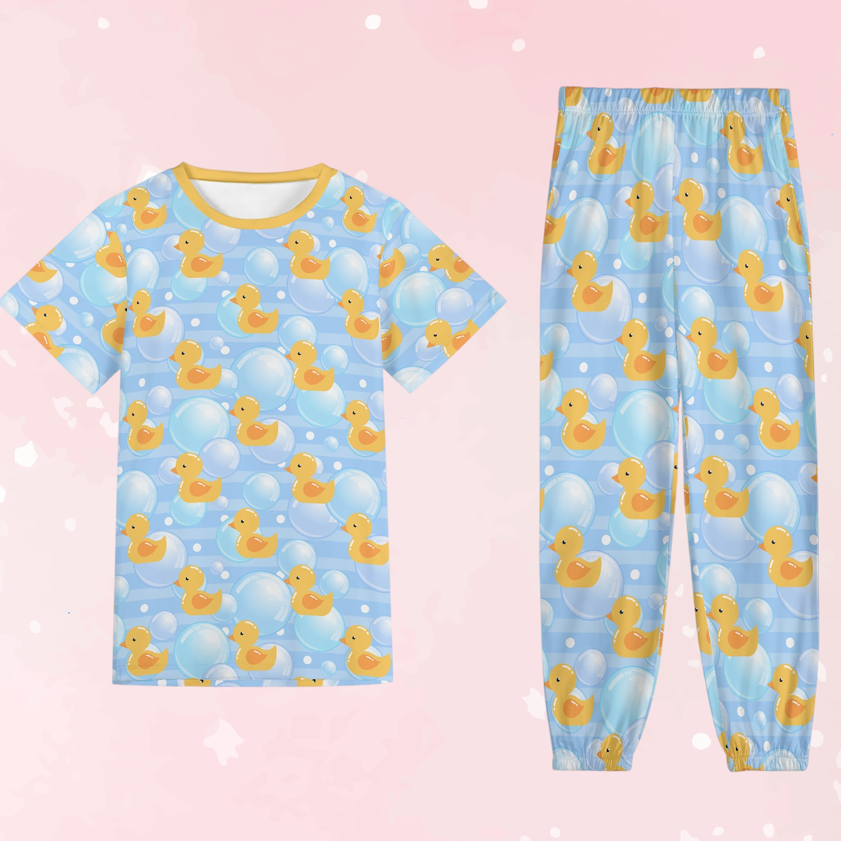 Bubble Duckies Unisex Jammies