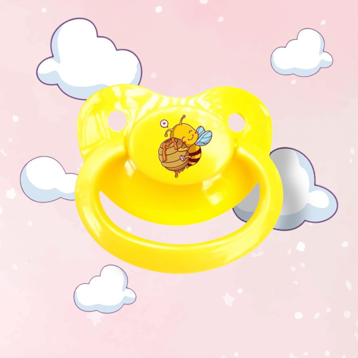Honey Bee Adult Pacifier
