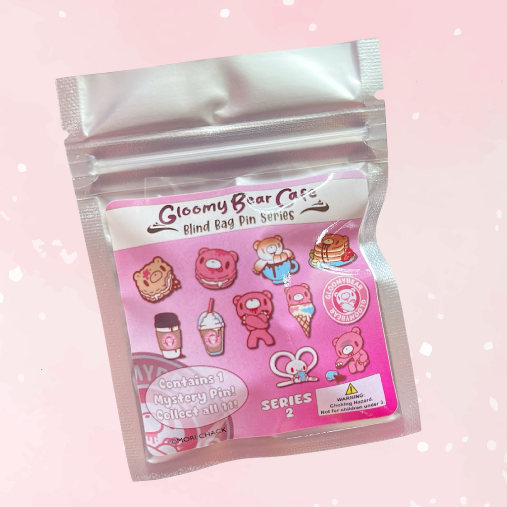 Gloomy Bear Cafe Blind Bag Pin Series 2