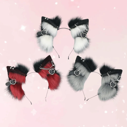Rebel Pup Punk Ears Headband - Puppy's Aesthetics