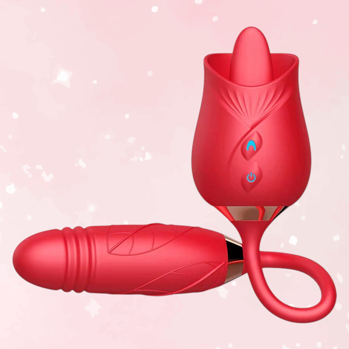 Rose Clitoral Vibrator – Elegant & Powerful Stimulator