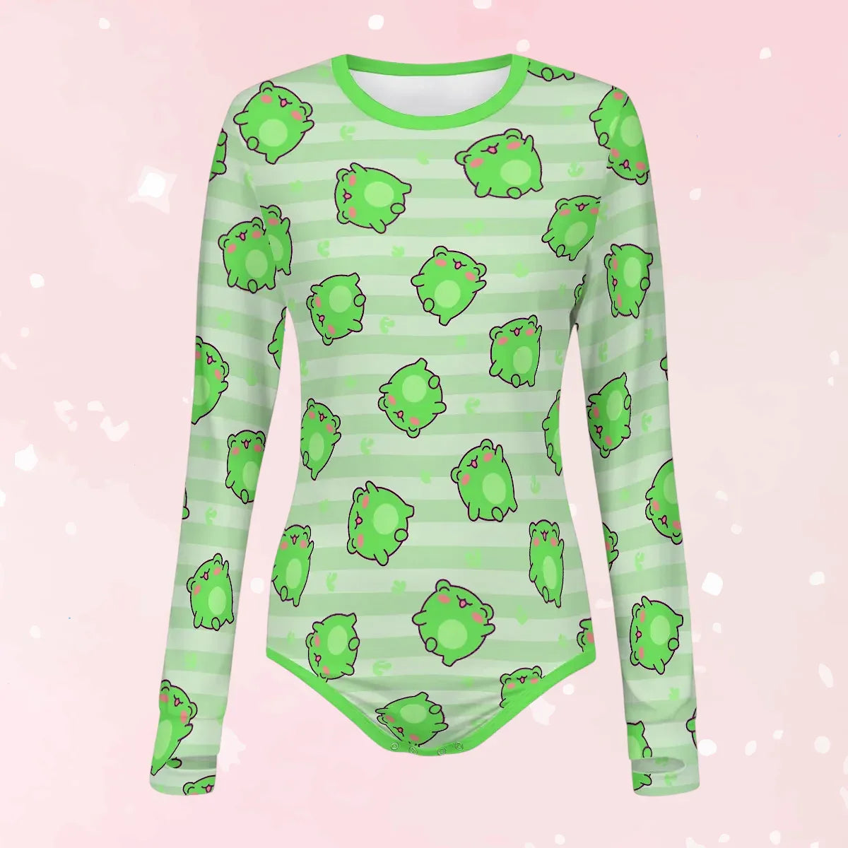 Froggie Dreams Long Sleeve CuddleSuit - Puppy's Aesthetics