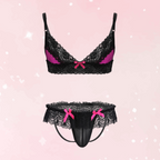 Sissy Dreams Lace Fantasy Lingerie Set