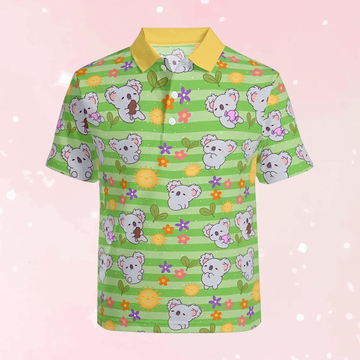Sunny Koala Play Polo - Puppy's Aesthetics