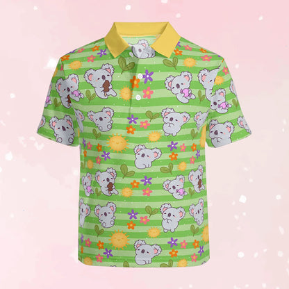 Sunny Koala Play Polo - Puppy's Aesthetics