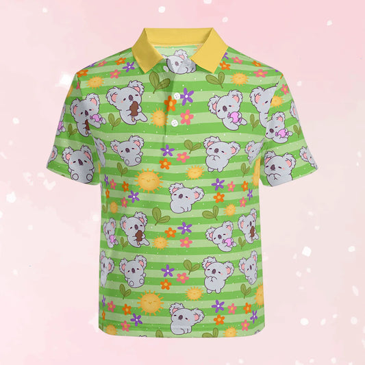 Sunny Koala Play Polo - Puppy's Aesthetics