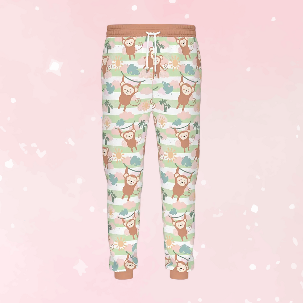 Monkey Mischief Cozy Sweatpants