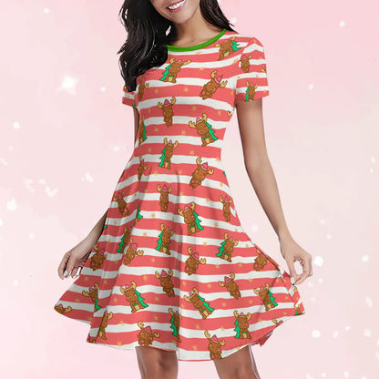 Merry Moose Play Dress - Puppy's Aesthetics