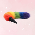 Tailz Rainbow Tail Silicone Plug