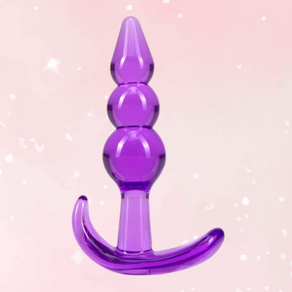 B Yours Triple Silicone Bead Anal Plug
