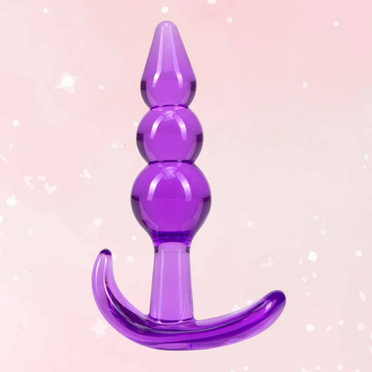 B Yours Triple Silicone Bead Anal Plug
