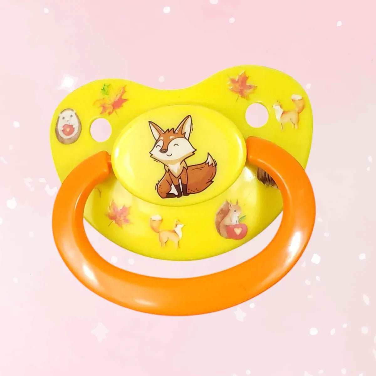 Deco Adult Pacifier - Autumn Fox - Puppy's Aesthetics