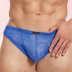 Lace King Men's Lace Thong