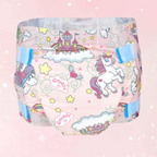 Crinklz Fairy Tale Print Adult Diapers