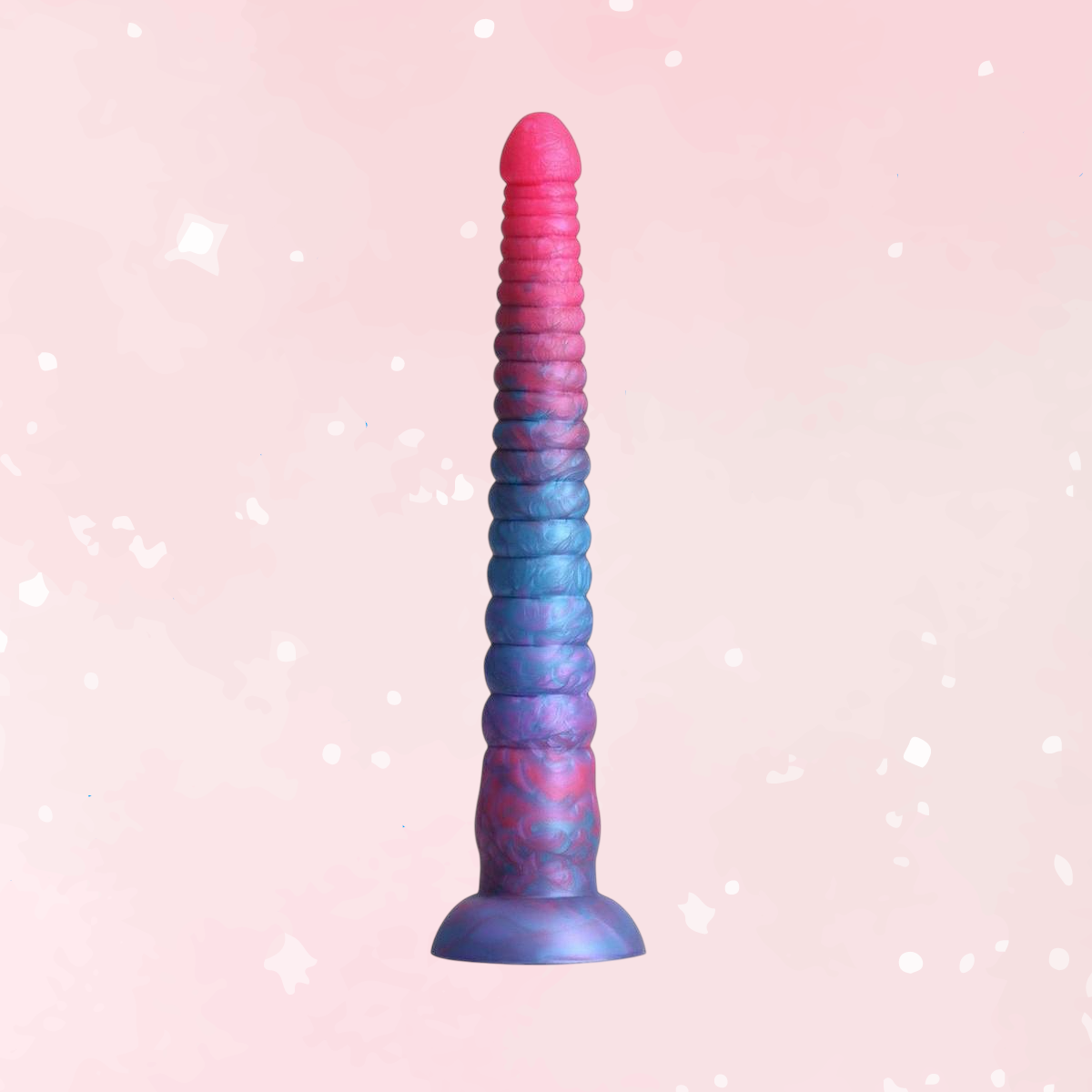 Colours Stacked Waterproof Silicone Dildo