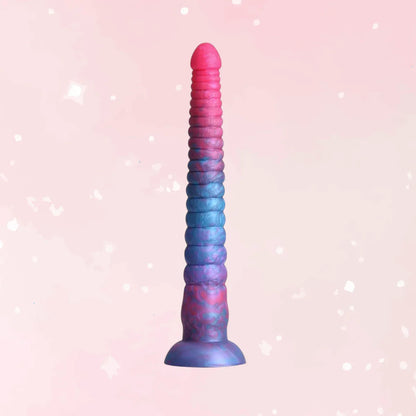 Colours Stacked Waterproof Silicone Dildo - Puppy's Aesthetics