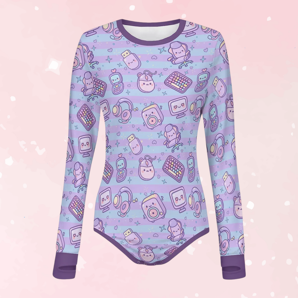 Level Up Long Sleeve CuddleSuit