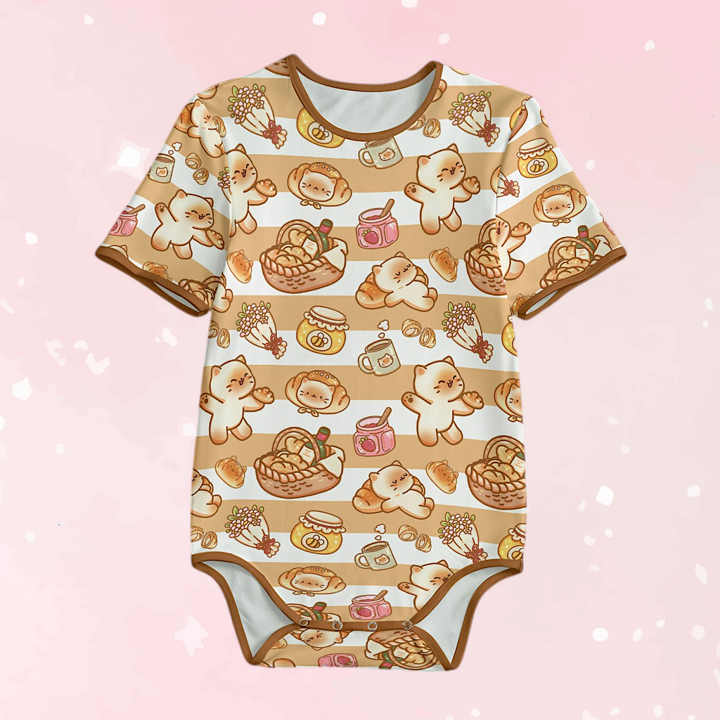Jam Picnic Kitten Adult Unisex CuddleSuit